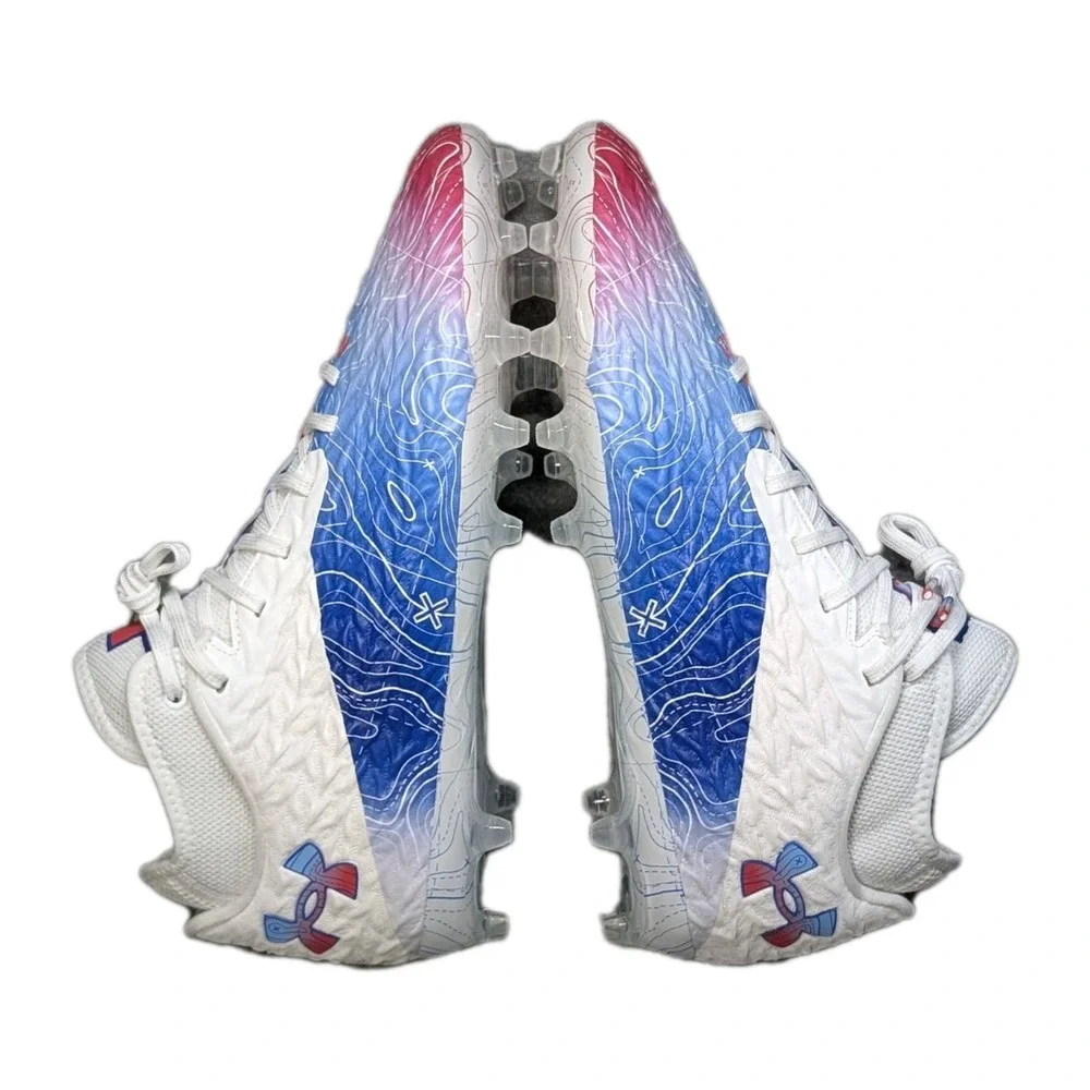 Under Armour Spotlight Clone 4 MC TX Texas Advisory football Cleats Limited 12